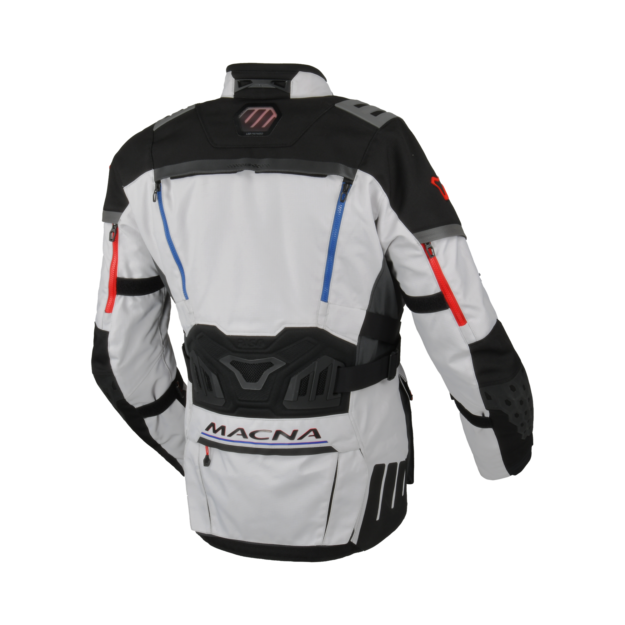 Macna Chieftane Bianco/Rosso – retro