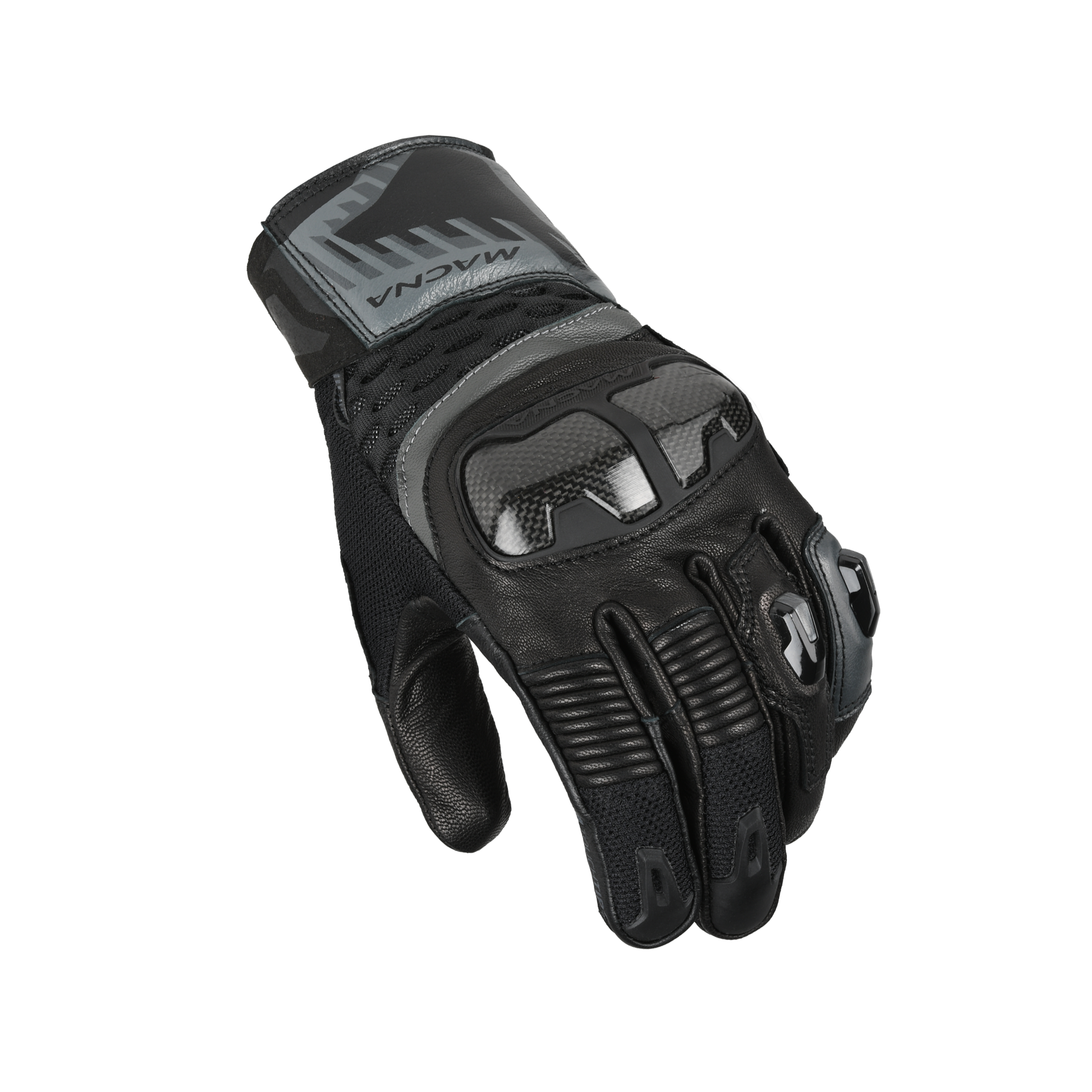 Macna Chiza Donna Nero guanti moto