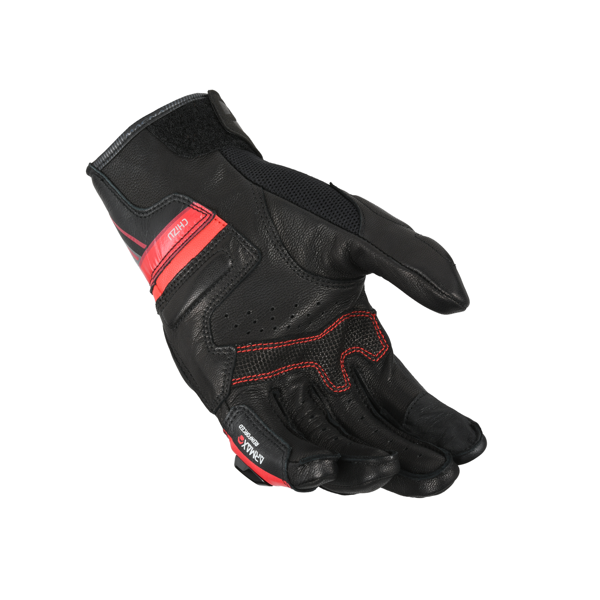 Macna Chizu Nero / Rosso guanti moto