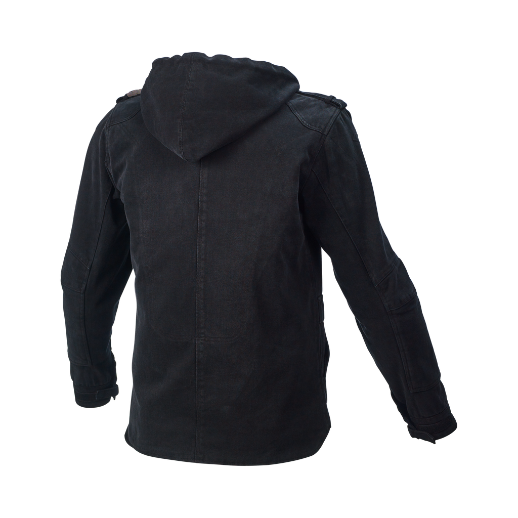 Macna Combat Nero - Giacca Moto Casual Estiva Cotone/Aramide CE Uomo - vista 2