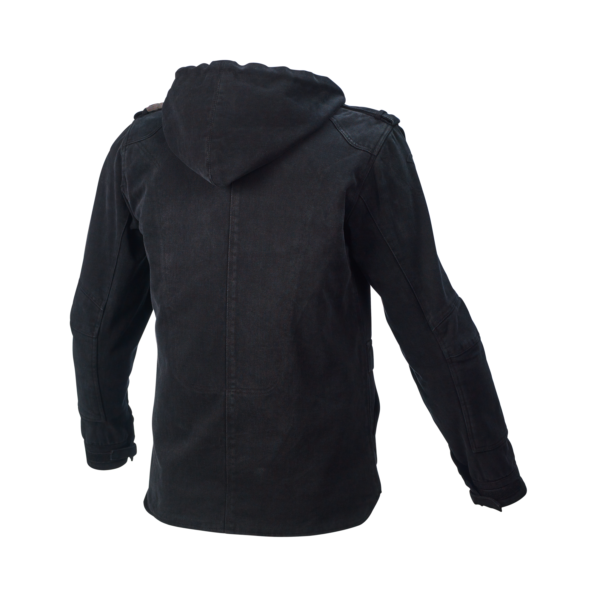 Macna Combat Nero - Giacca Moto Casual Estiva Cotone/Aramide CE Uomo - vista 2