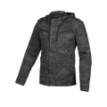 Macna Combat Grigio Scuro - Giacca Moto Casual Estiva Cotone/Aramide CE Uomo - vista 1