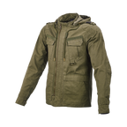 Macna Combat Verde - Giacca Moto Casual Estiva Cotone/Aramide CE Uomo - vista 1