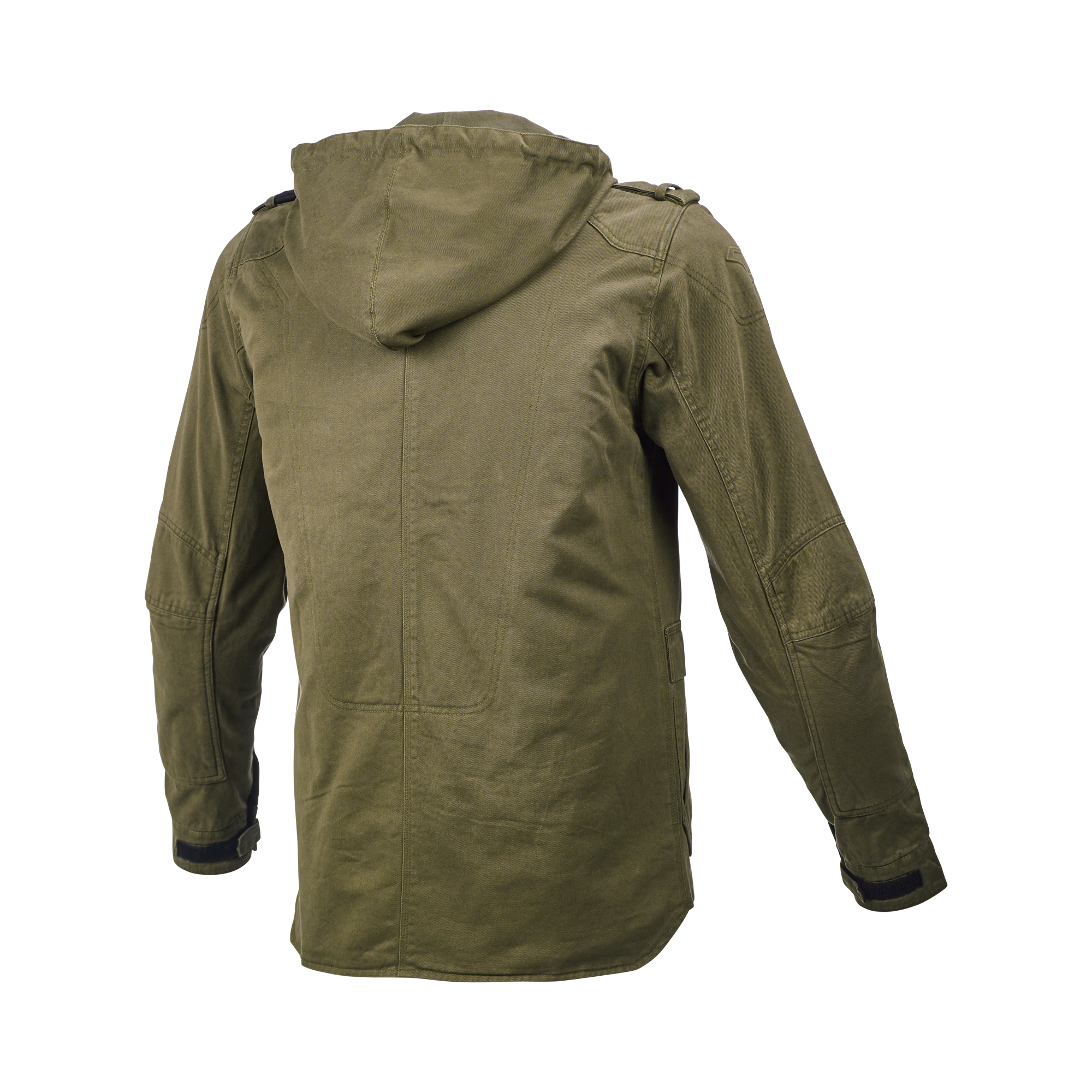 Macna Combat Verde - Giacca Moto Casual Estiva Cotone/Aramide CE Uomo - vista 2