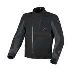 Macna Corvit Nero - Giacca Moto Twin Shell Impermeabile Convertibile in Zaino CE Classe AA Uomo - vista 1