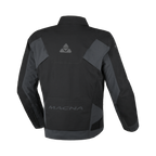 Macna Corvit Nero - Giacca Moto Twin Shell Impermeabile Convertibile in Zaino CE Classe AA Uomo - vista 2