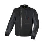 Macna Corvit Nero - Giacca Moto Twin Shell Impermeabile Convertibile in Zaino CE Classe AA Uomo - vista 3