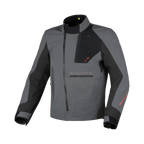 Macna Corvit Grigio/Nero - Giacca Moto Twin Shell Impermeabile Convertibile in Zaino CE Classe AA Uomo - vista 1