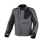 Macna Corvit Grigio/Nero - Giacca Moto Twin Shell Impermeabile Convertibile in Zaino CE Classe AA Uomo - vista 3