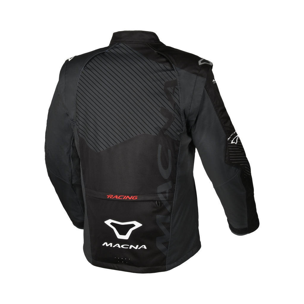 Macna Crest Nero – Giacca Guscio Esterno Moto Adventure/Enduro Ventilata CE Classe B Uomo - vista 2
