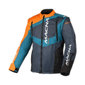Macna Crest Arancione/Grigio – Giacca Guscio Esterno Moto Adventure/Enduro Ventilata CE Classe B Uomo - vista 1