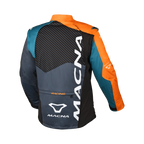 Macna Crest Arancione/Grigio – Giacca Guscio Esterno Moto Adventure/Enduro Ventilata CE Classe B Uomo - vista 2