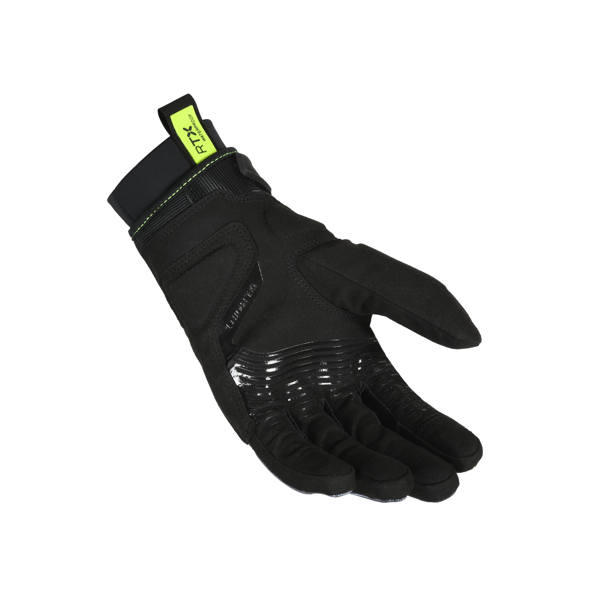 Macna Crew RTX Nero/Giallo – Guanti Moto Impermeabili CE Uomo – vista 2