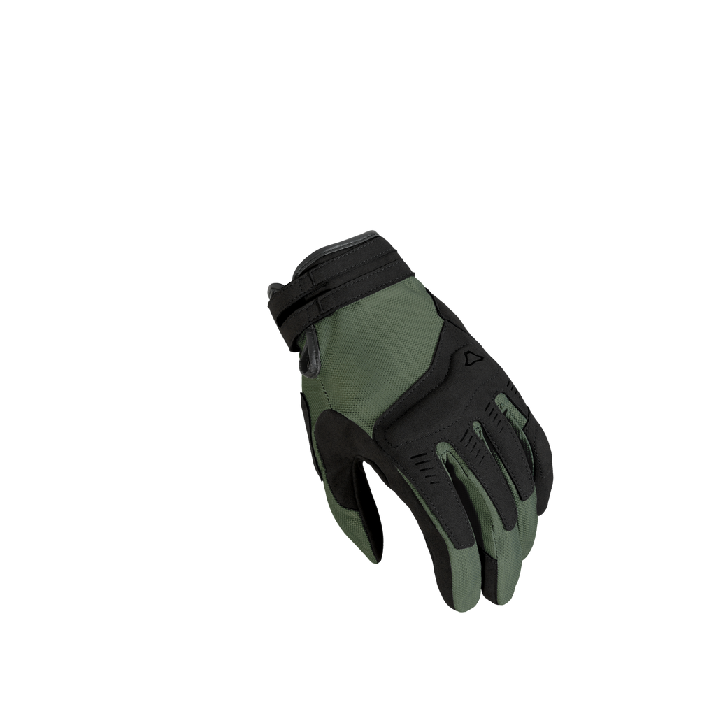 Macna Darko Verde / Nero guanti moto