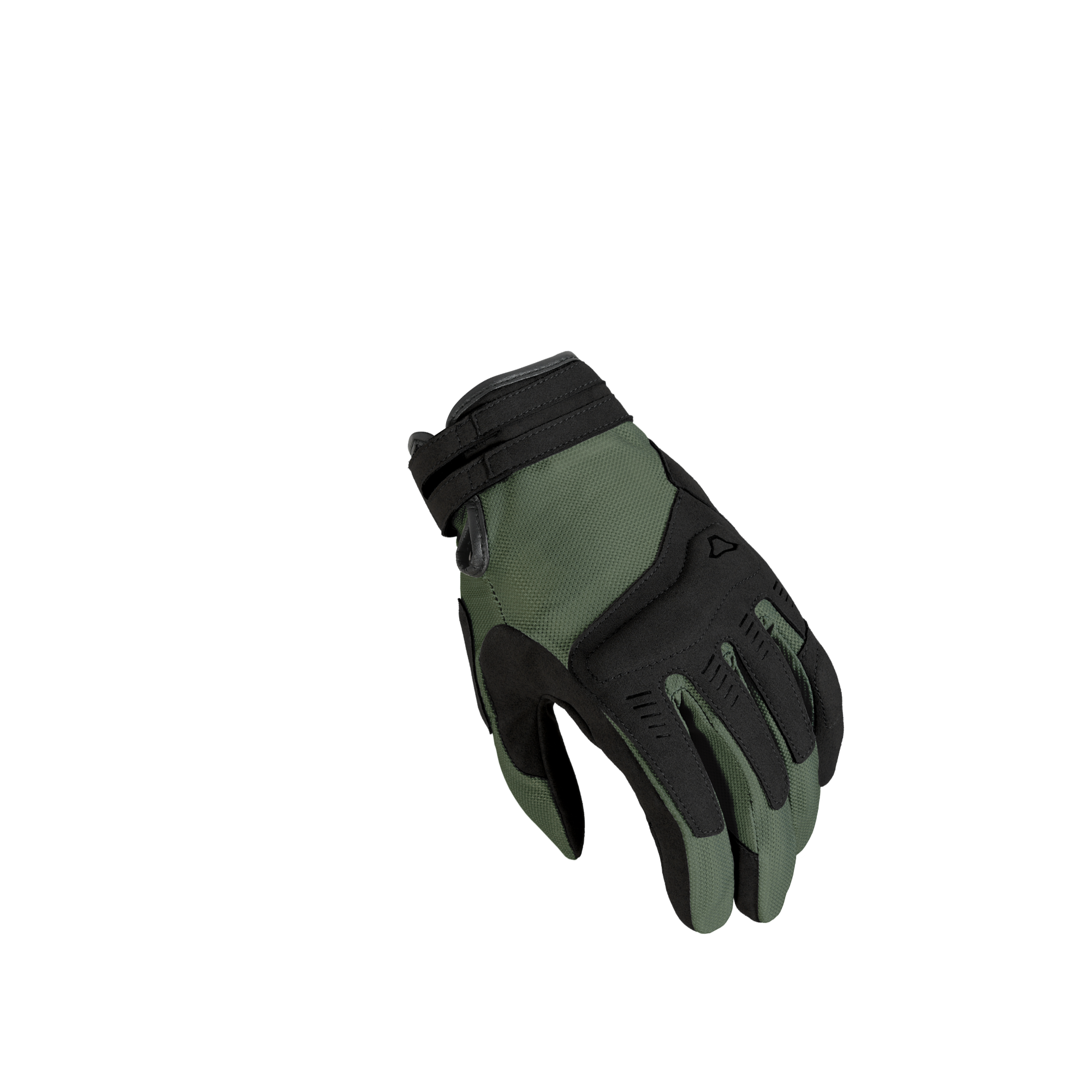 Macna Darko Verde / Nero guanti moto