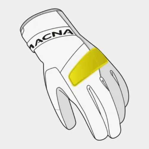 Macna Darko Verde / Nero – Guanti Moto Estivi CE Uomo - Moon Bike - Vista 5