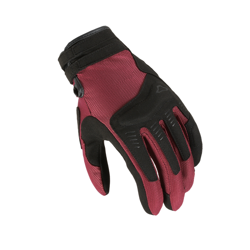 Macna Darko Donna Rosso scuro guanti moto