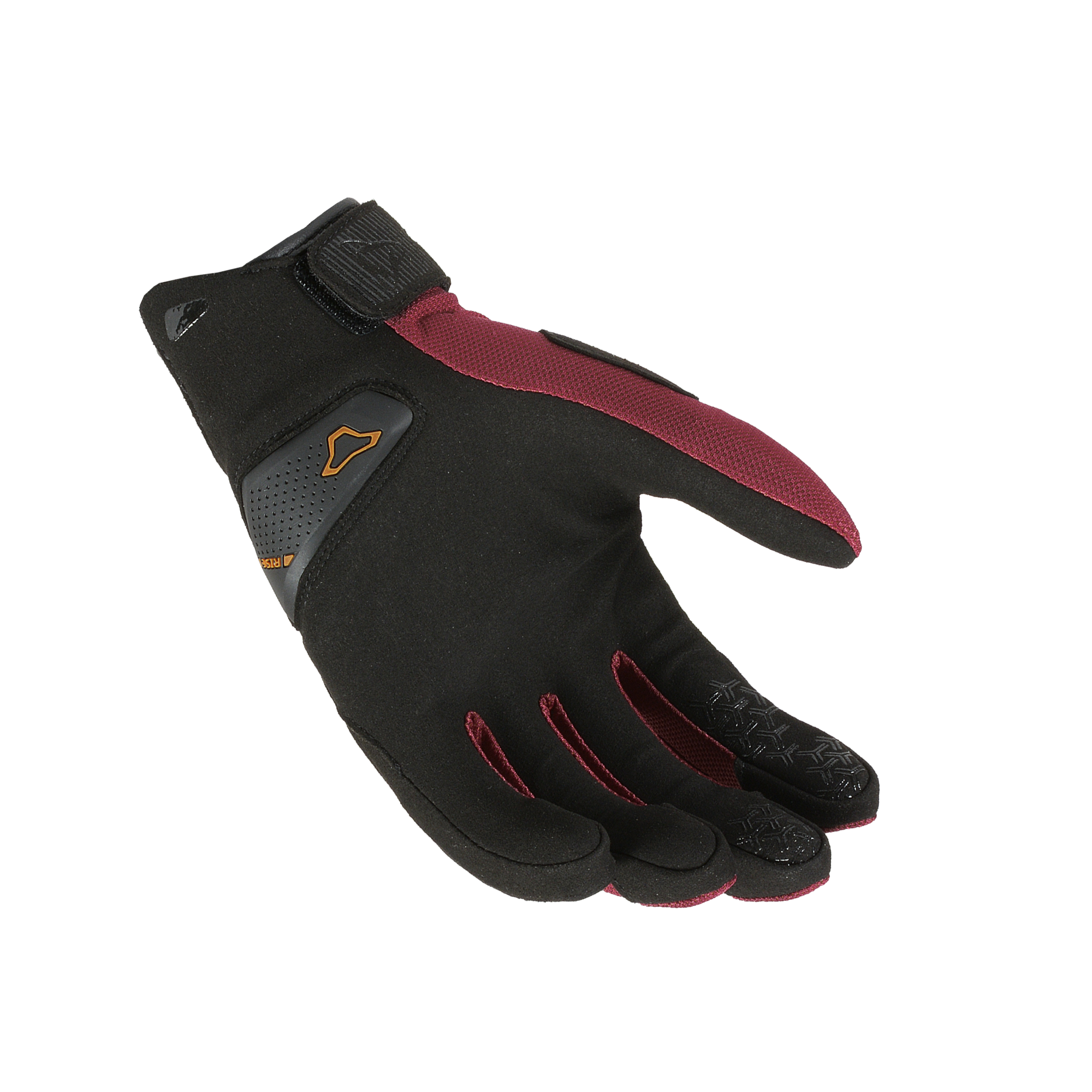Macna Darko Donna Rosso scuro guanti moto