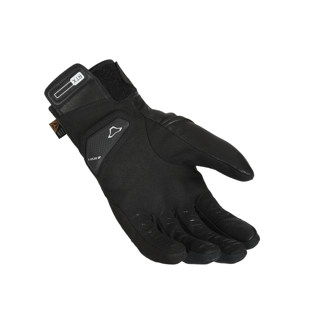 Macna Drizzle RTX Nero – Guanti Moto Pelle Impermeabili CE Uomo – vista 2