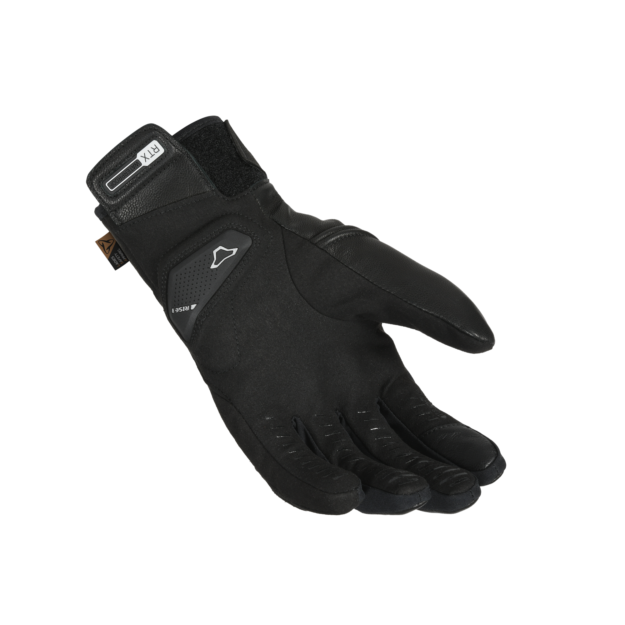 Macna Drizzle RTX Nero – Guanti Moto Pelle Impermeabili CE Uomo – vista 2