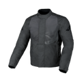 Macna Dromico Grigio Scuro – Giacca Moto Casual Corta Impermeabile CE Uomo – vista frontale