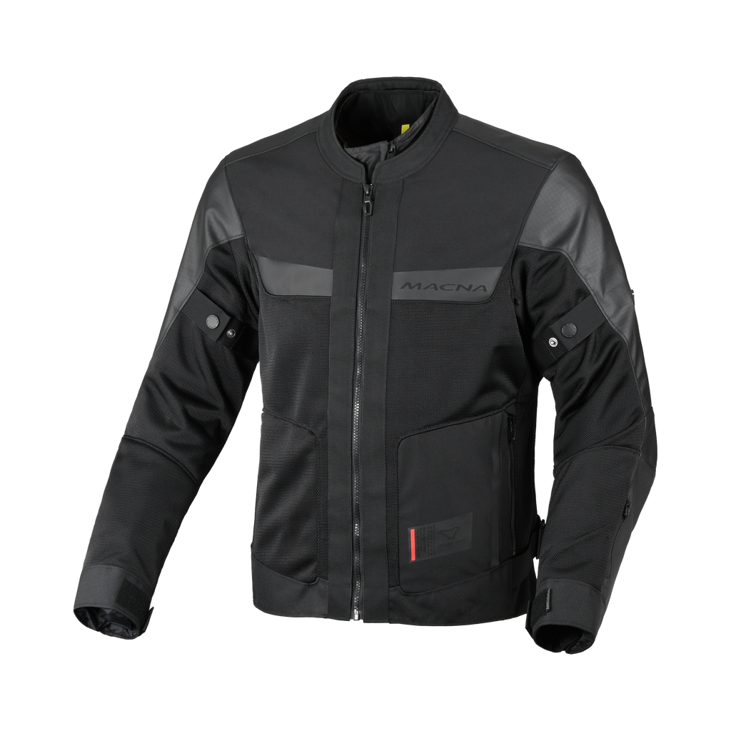 Macna Empire 2.0 Nero – Giacca Moto Estiva in Rete Impermeabile Adventure CE Classe A Uomo - vista 1