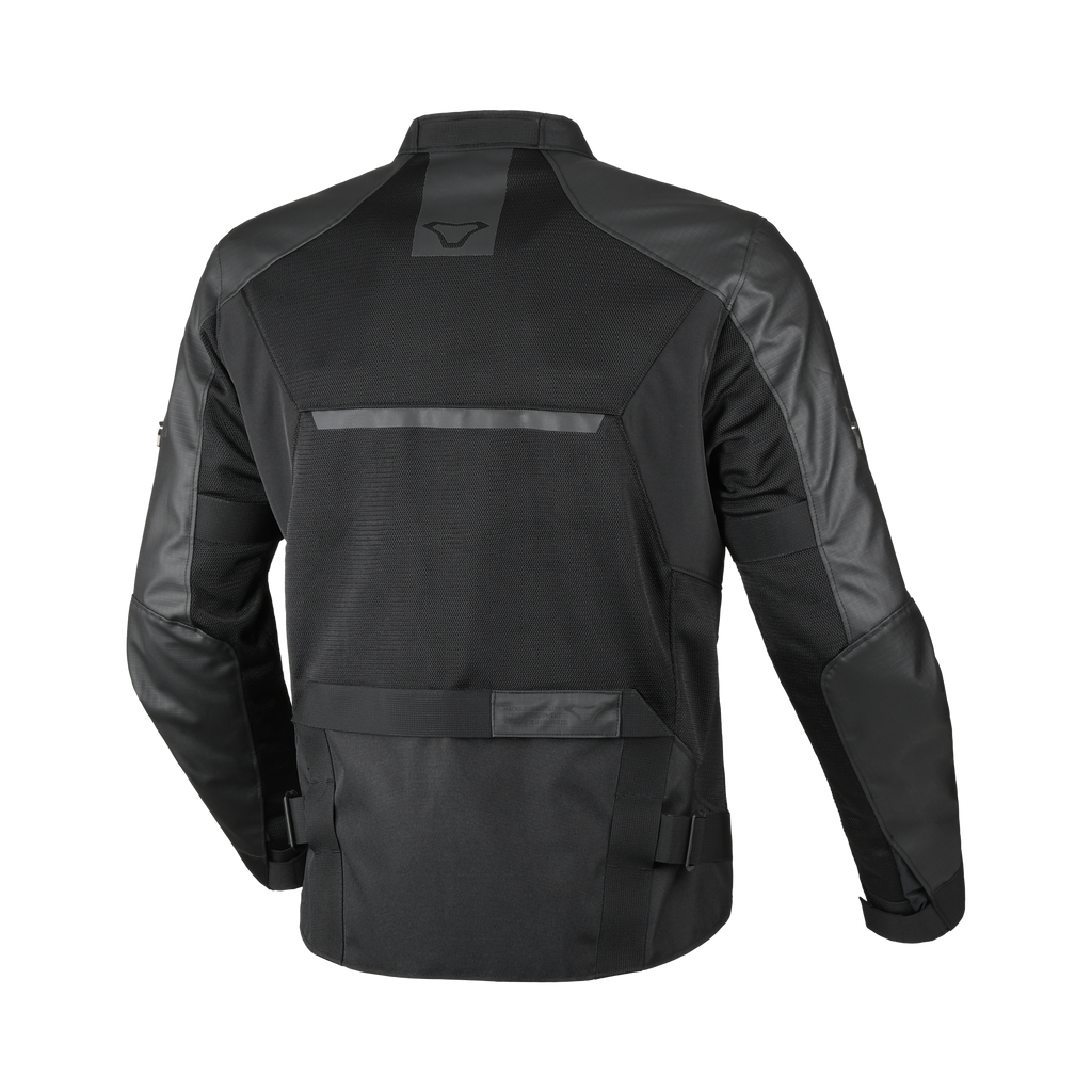 Macna Empire 2.0 Nero – Giacca Moto Estiva in Rete Impermeabile Adventure CE Classe A Uomo - vista 2