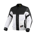 Macna Empire 2.0 Grigio/Nero – Giacca Moto Estiva in Rete Impermeabile Adventure CE Classe A Uomo - vista 1