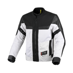 Macna Empire 2.0 Grigio/Nero – Giacca Moto Estiva in Rete Impermeabile Adventure CE Classe A Uomo - vista 1