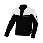 Macna Empire 2.0 Night Eye Nero/Grigio – Giacca Moto Estiva in Rete Riflettente Impermeabile CE Classe A Uomo - vista 3