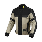 Macna Empire 2.0 Taupe/Nero – Giacca Moto Urban Estiva in Rete Donna