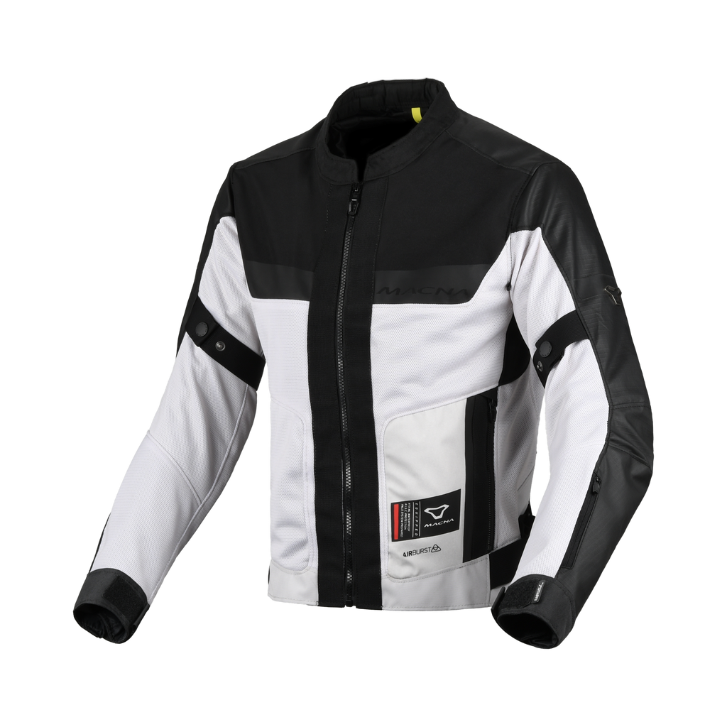 Macna Empire 2.0 Grigio/Nero – Giacca Moto Urban Estiva in Rete Donna
