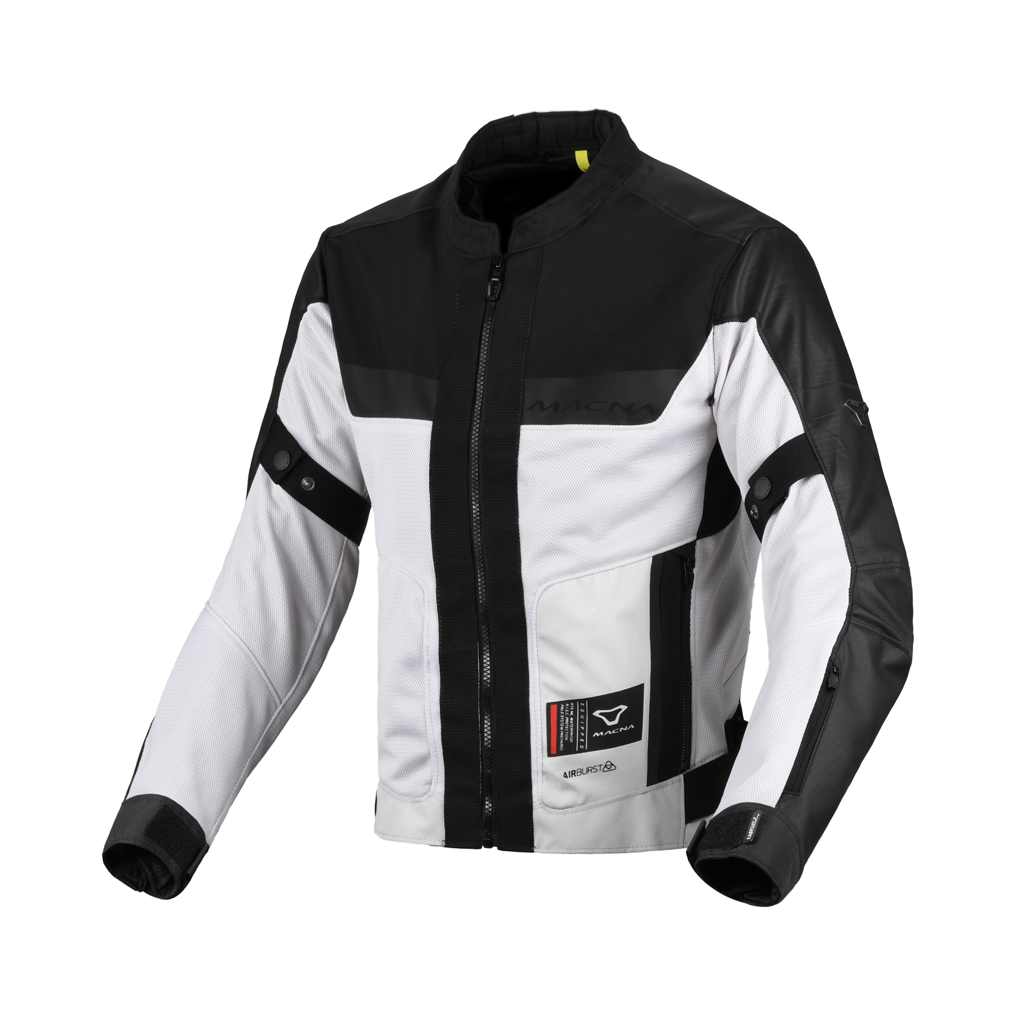 Macna Empire 2.0 Grigio/Nero – Giacca Moto Urban Estiva in Rete Donna