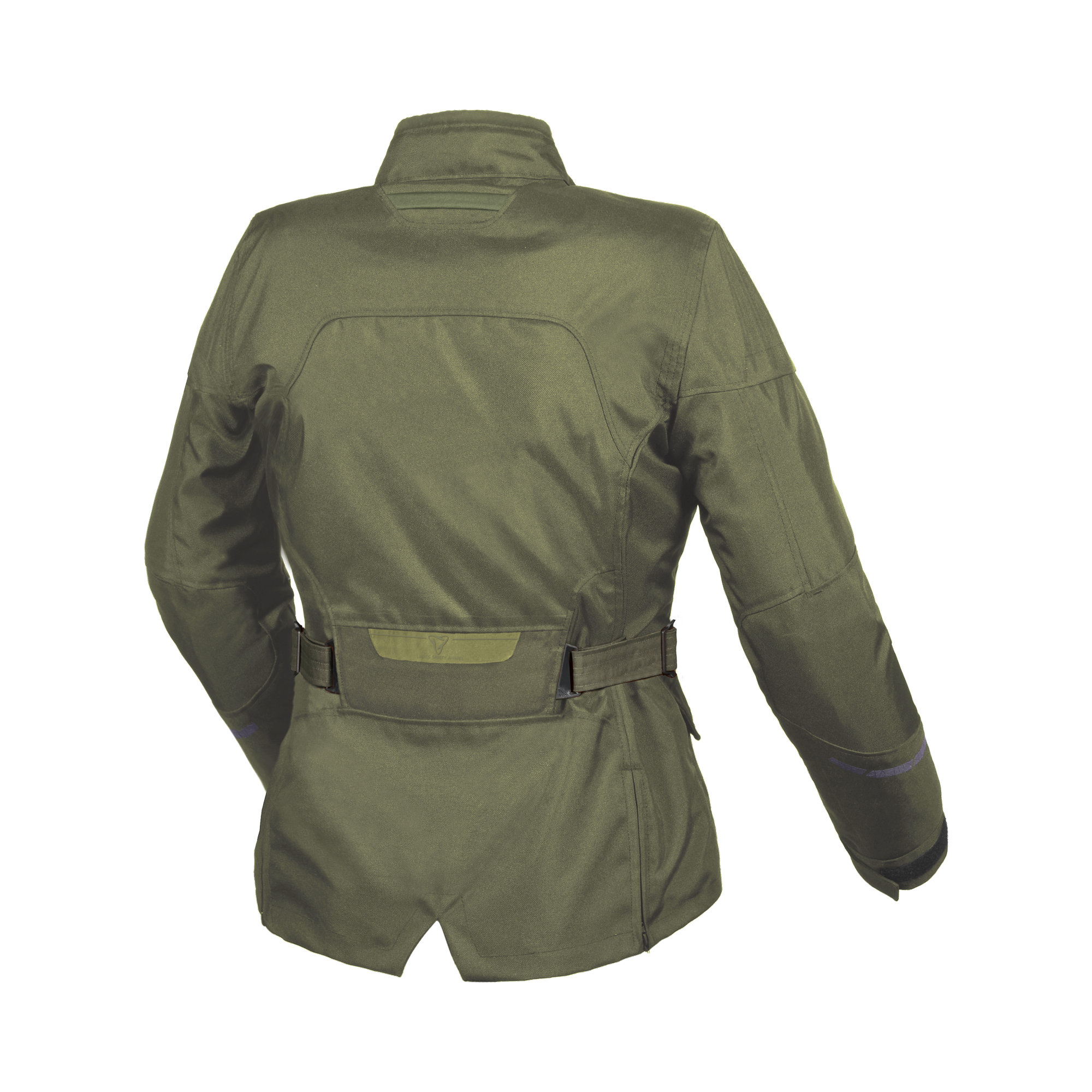 Macna Evora Verde – Giacca Moto Casual 2 Strati Impermeabile CE Donna – vista posteriore