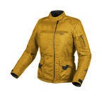 Macna Evora Giallo – Giacca Moto Casual 2 Strati Impermeabile CE Donna – vista frontale