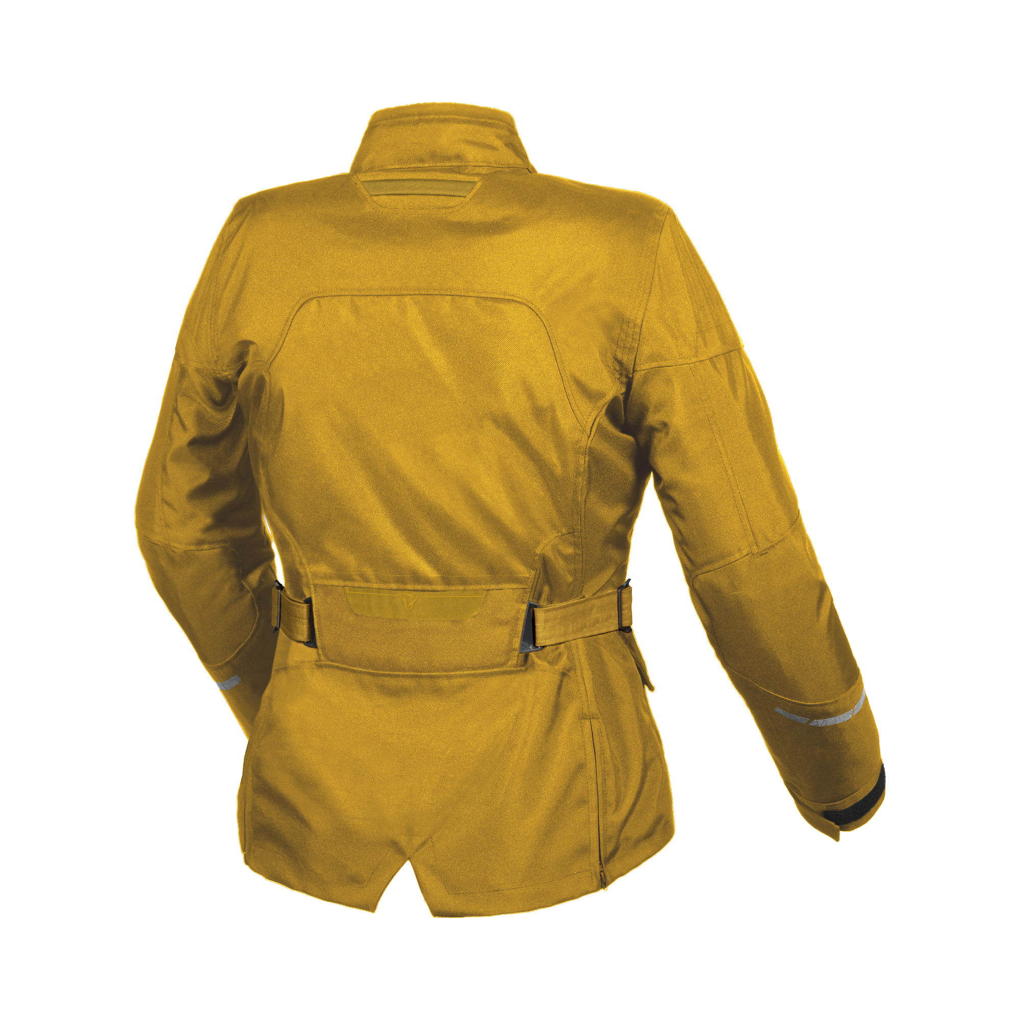 Macna Evora Giallo – Giacca Moto Casual 2 Strati Impermeabile CE Donna – vista posteriore