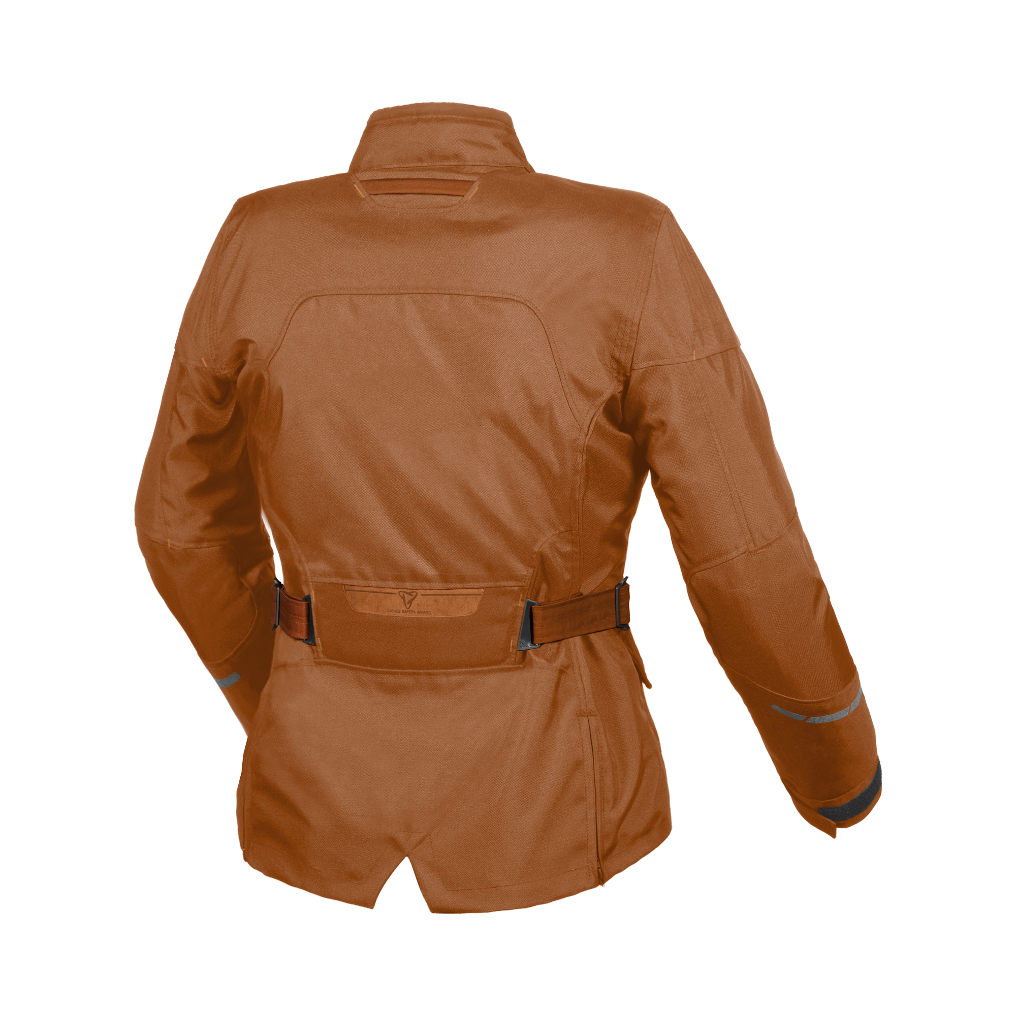 Macna Evora Marrone – Giacca Moto Casual 2 Strati Impermeabile CE Donna – vista posteriore