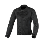 Macna Grisca Nero – Giacca Moto Sportiva Estiva in Rete Donna