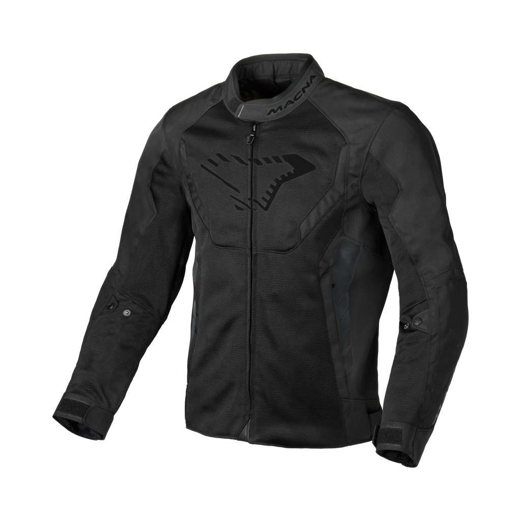 Macna Grisco Nero – Giacca Moto Sportiva Estiva in Rete