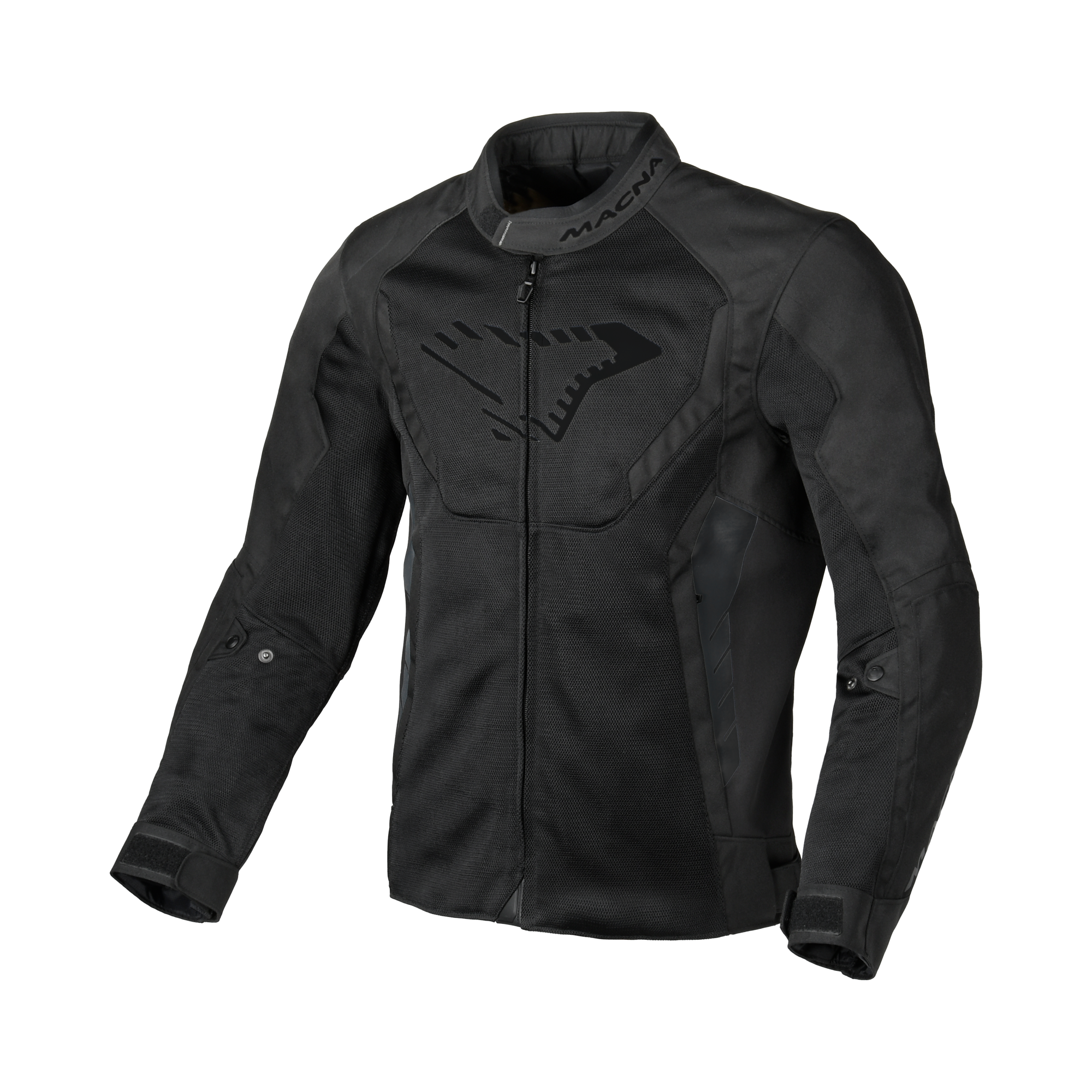 Macna Grisco Nero – Giacca Moto Sportiva Estiva in Rete