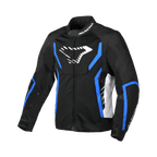 Macna Grisco Nero/Blu – Giacca Moto Sportiva Estiva in Rete