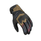 Macna Haros 2.0 Nero / Rosso guanti moto