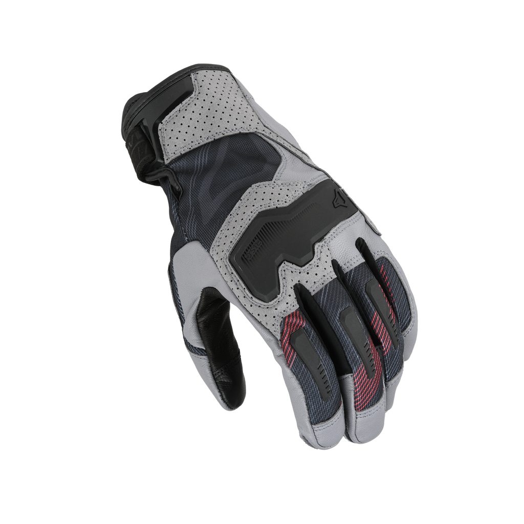 Macna Haros 2.0 Grigio / Nero guanti moto