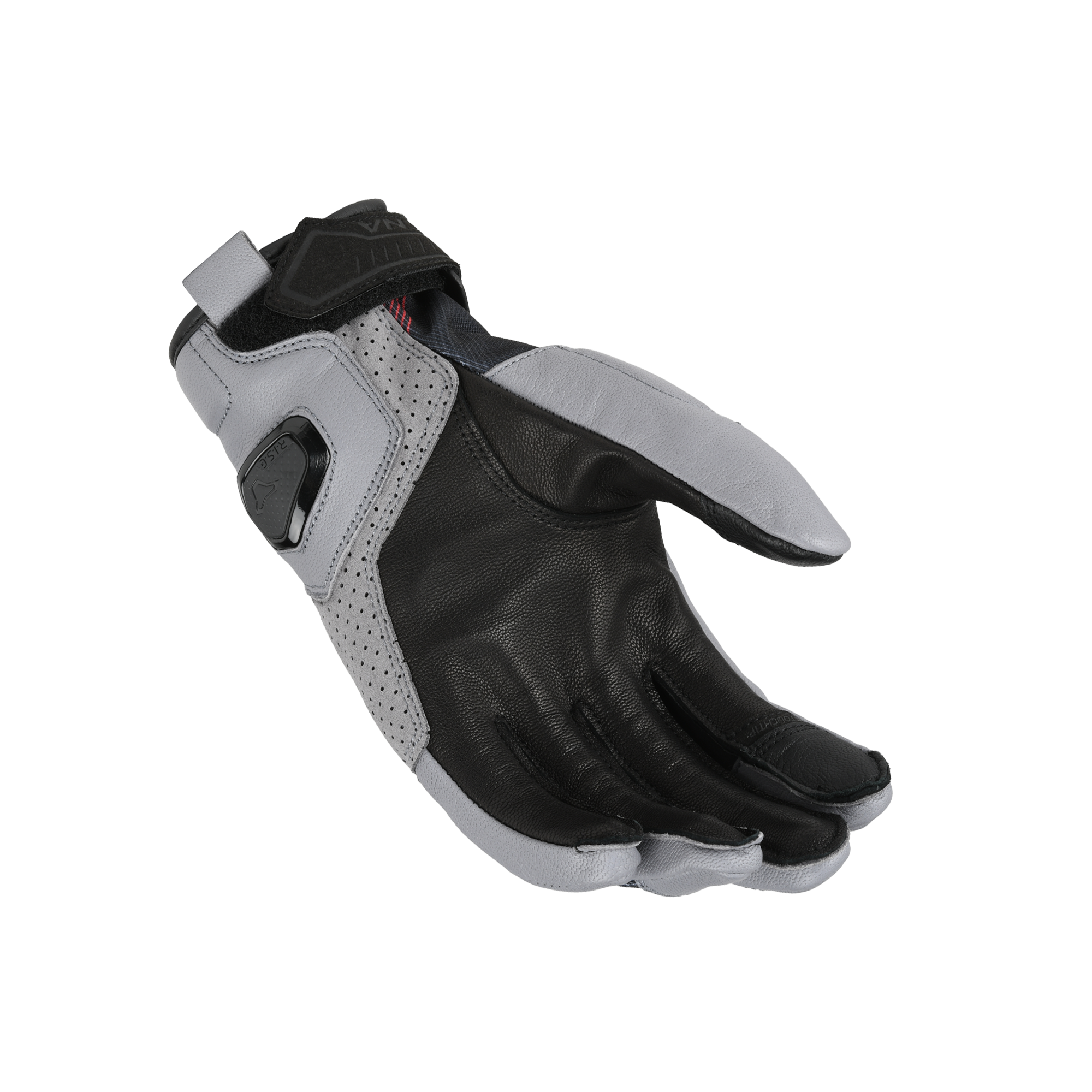 Macna Haros 2.0 Grigio / Nero guanti moto