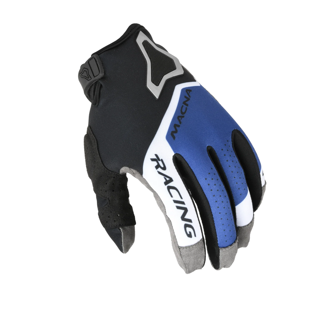 Macna Heat-1 MX Nero/Blu guanti motocross