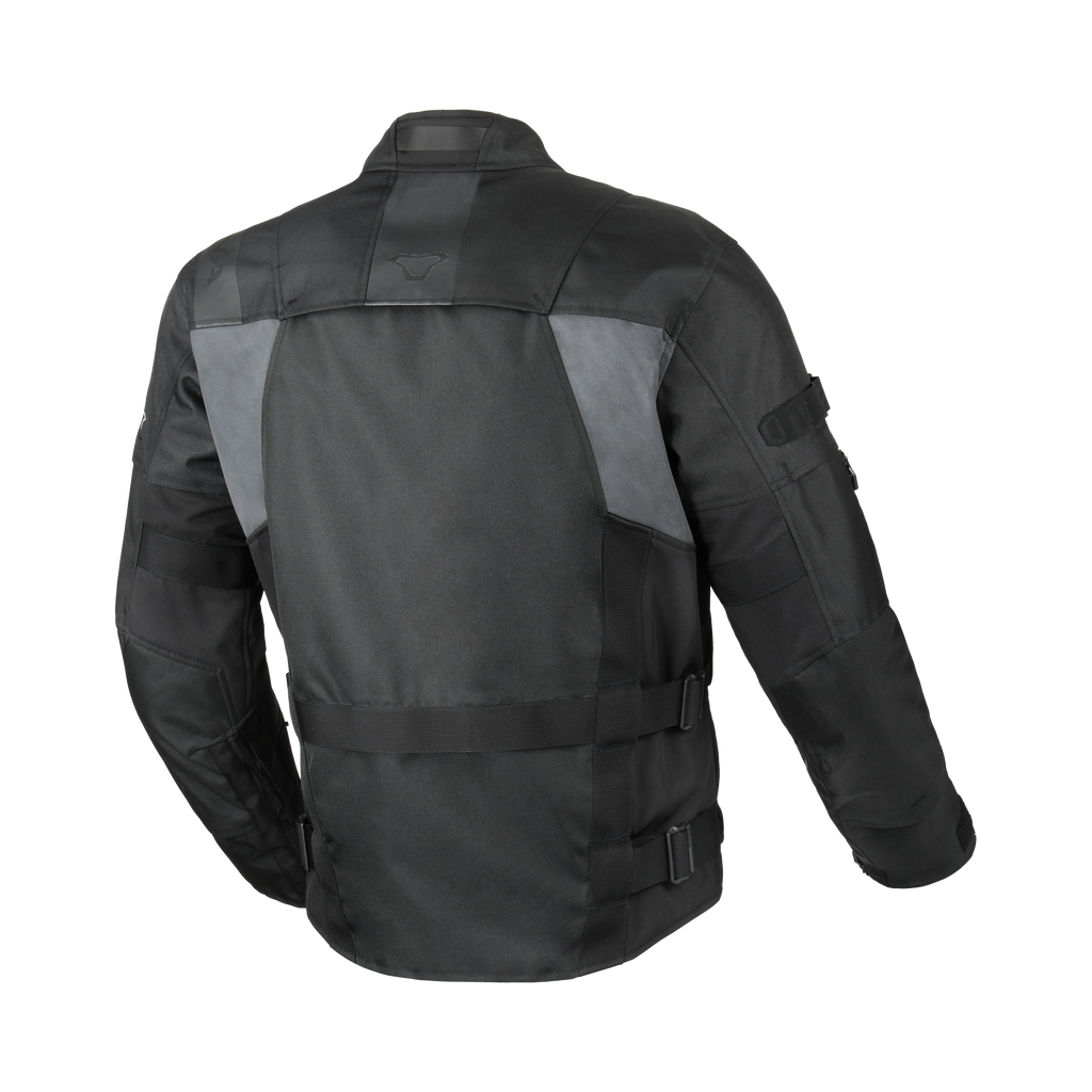 Macna Higera Nero – Giacca Moto Utility 2 Strati Impermeabile CE Uomo – vista 2