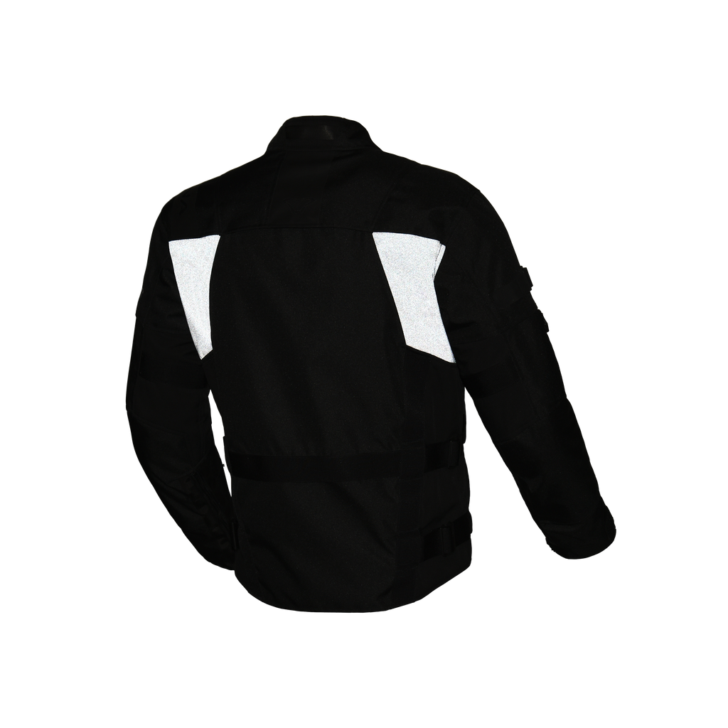 Macna Higera Nero – Giacca Moto Utility 2 Strati Impermeabile CE Uomo – vista 4