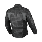 Macna Higera Nero/Grigio – Giacca Moto Utility 2 Strati Impermeabile CE Uomo – vista 2