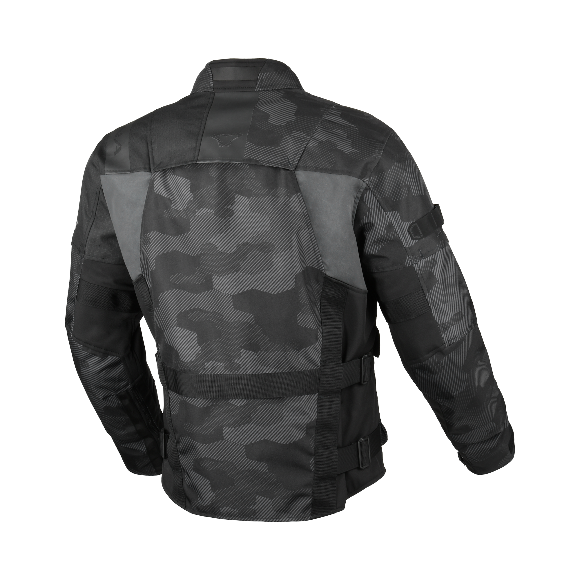 Macna Higera Nero/Grigio – Giacca Moto Utility 2 Strati Impermeabile CE Uomo – vista 2