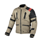 Macna Higera Taupe/Nero – Giacca Moto Utility 2 Strati Impermeabile CE Uomo – vista 1